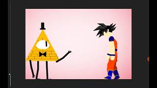 Bill Cipher Vs Goku