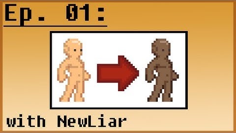 Starbound Pixel Art Tutorial - Ep.1: Human Template