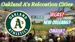 Oakland A's are moving!? l There is one city that is the front runner