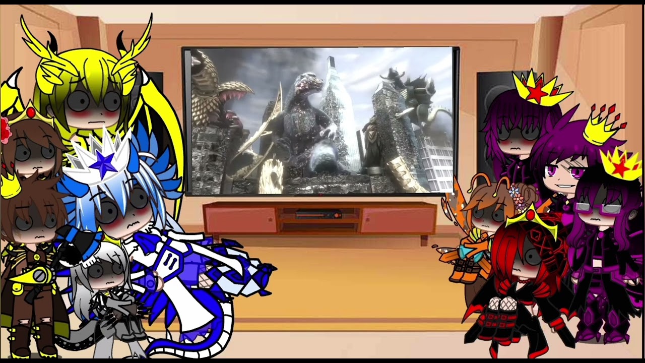 Kaijus react to godzilla deals 4 kaijus