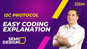 i2c protocol coding explanation| VLSI sessions for freshers | #vlsitraining  #verilog@SemiDesign