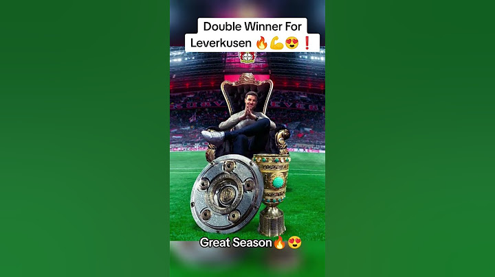 Double Winner For Leverkusen 💪🔥🇩🇪#shorts #fypシ #dfbpokal #final #leverkusen #doubles #winner
