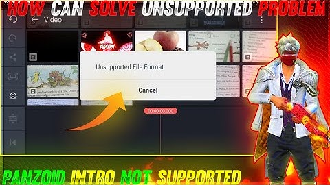 Kinemaster Unsupported File Format Solution - How To solve unsupported File format in Kinemaster