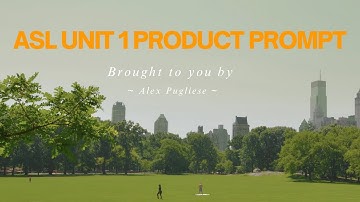 Unit One Production Test - ASL