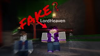 LordHeaven(?) Scammed me to get free Points Rank! | The Strongest Battlegrounds