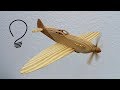 How to Make a Spitfire Fighter Aircraft out of Wood