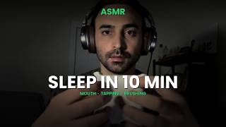 ASMR  Incredibly Relaxing Tapping, Mouth Sounds & Mic Brushing for Deep Sleep 😴✨