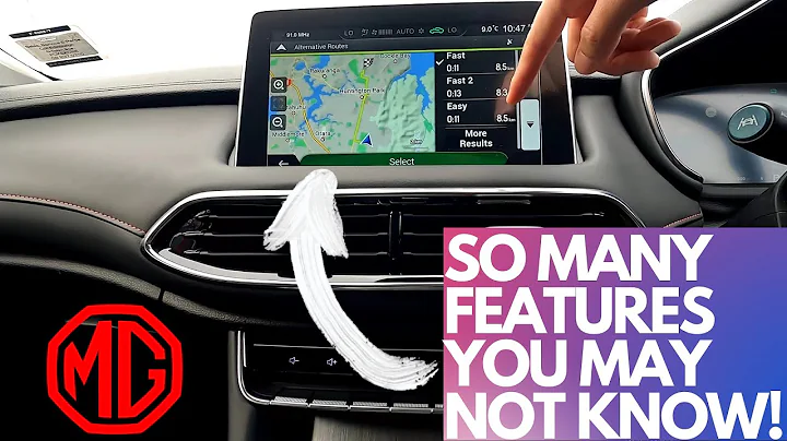 MG Navigation Tutorial Review -- How to use Map, Settings, Detour, Speed Limit and MORE!!! - DayDayNews