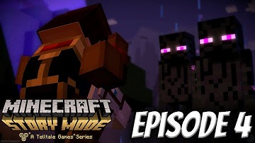 Minecraft Story Mode No Commentary Walkthrough - Season 1 Episode 4 A Block and a Hard Place