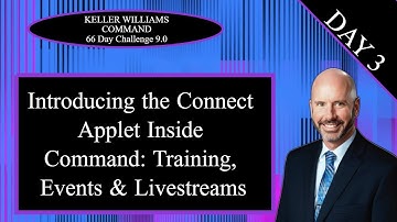 KW Command 66 Day Challenge 9.0 Day 3 - Connect Inside Command: Training, Events & Livestreams