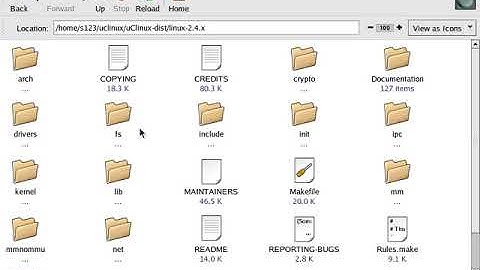 41——uClinux的目录结构以及文件系统