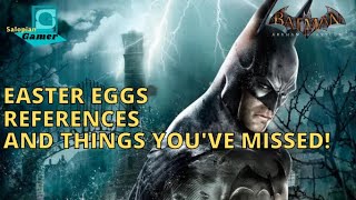 Batman Arkham Asylum (2009) - Easter Eggs and References you might have missed!