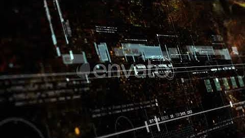 Data Sequence Simulation HUD 08 | Motion Graphics - Envato elements