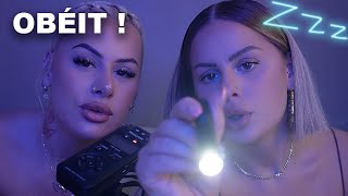ASMR I SUIS NOS INSTRUCTIONS (tu dors en 2min CHRONO)