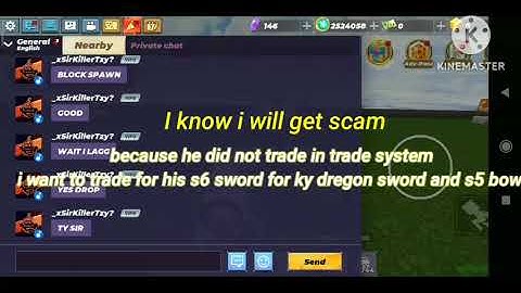 Blockmango Skyblock exposed scammer || trading