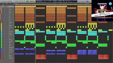 Mombaton Logic Pro X Template Play with me #logicproxtemplate #logicprox #logicpro