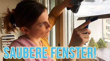 Wann sollte man am besten die Fensterputzen?