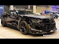 Supercharged Coupe 2021 Chevrolet Camaro ZL1 6.2L LT4 V8 650HP 6-Speed Manual High Performance Car
