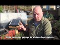 Great Solar Pump for Wildlife Ponds and Hydroponics Systems