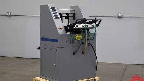 Count Numbermatic M121 Perf Slit Score Numbering Machine