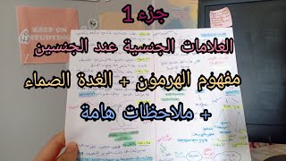 الجزء 1: مفهوم الهرمون والغدة الصماء +ملاحظات مهمة ℹ️ للسنة الاولى ثانوي 🧪