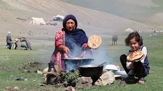 Shepherd Mother Cooking Organic Food | Shepherd Life|Village life of Afghanistan