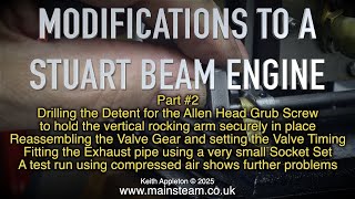 Thumbnail for MODIFICATIONS TO A STUART BEAM ENGINE - PART #2