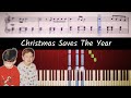 How to play piano part of Christmas Saves The Year by Twenty One Pilots