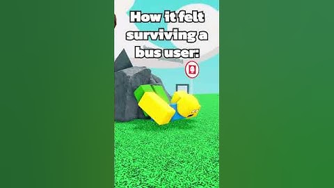 Surviving A Bus User (Slap Battles) #roblox #slapbattles #shorts #robloxanimation