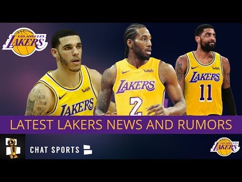 los-angeles-lakers-rumors:-possibly-signing-kyrie-irving-&-kawhi-leonard,-lonzo-ball-trade-+-mailbag