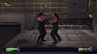 WWE 2K22 PC Backstage Brawl  -  Undertaker Vs Kane