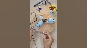 775 Dc Powerful Generator Το 12v Generator Making #shorts #generator #motor #experiment