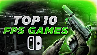 Top 10 BEST FPS GAMES  Nintendo Switch 2023 (UPDATED)