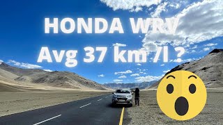 Tested Honda WRV Diesel average on Yamuna Expressway.