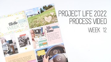 Project Life Process Video // Week 12, 2022 // Citrus Twist Kits