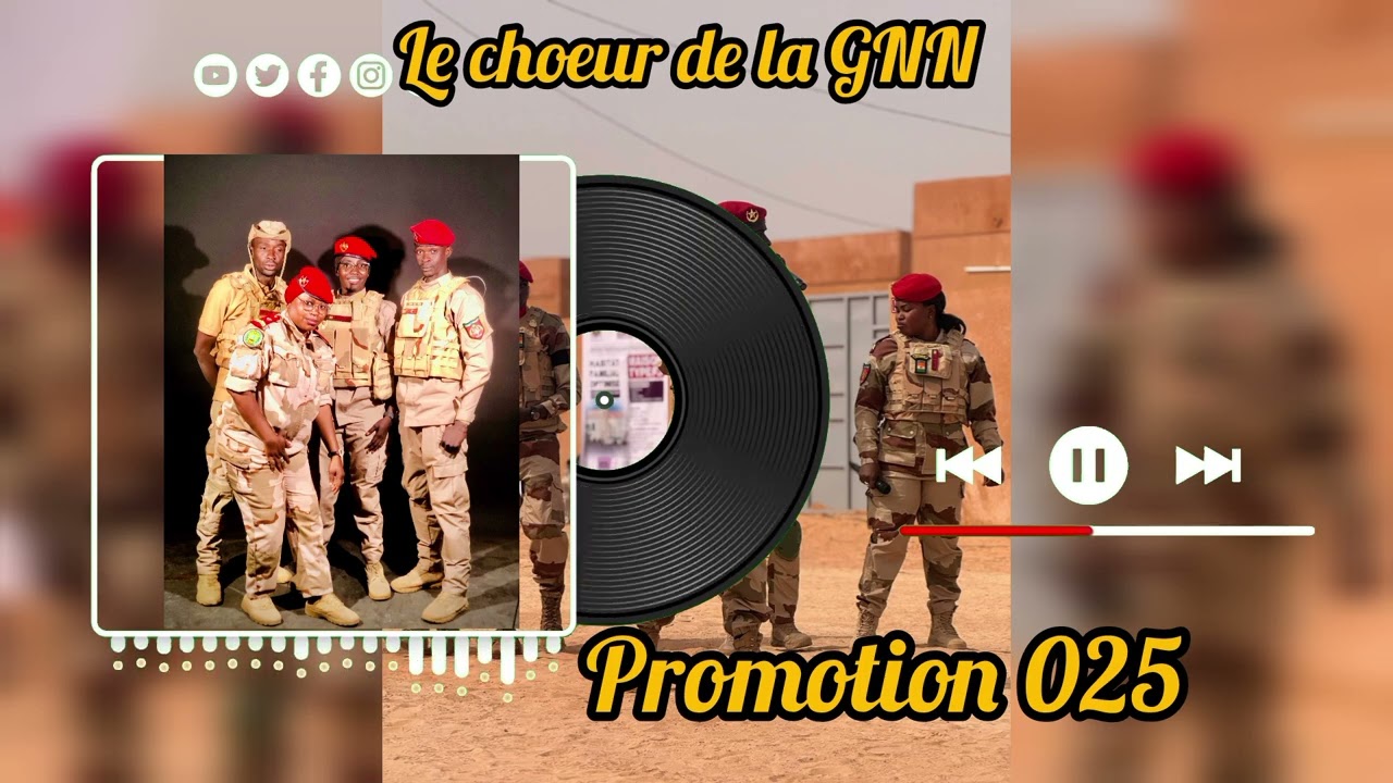 Garde nationale Promotion 2025-(Le chœur de la Gnn)