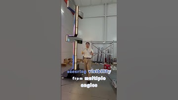 Creative Mechanical LED screen #leddisplay #ledwall #ledscreen #ledvideowall #ledscreenfactory