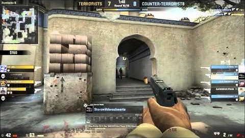 CS:GO - 4k with P2000 (Pistol Round)