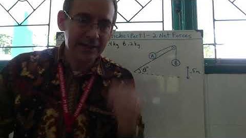 M1 Connected Particles Part 1 2 Net Forces