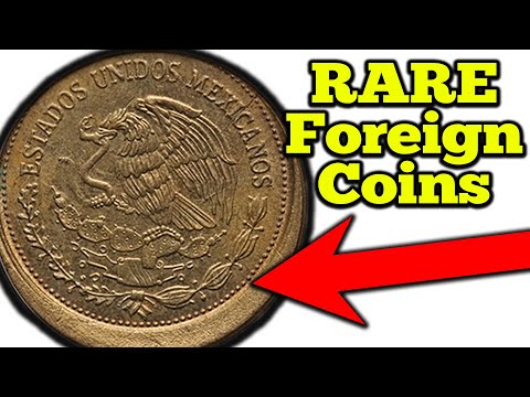 10 Foreign Coins That Are Worth Money - Philippine and Mexico World Coins!