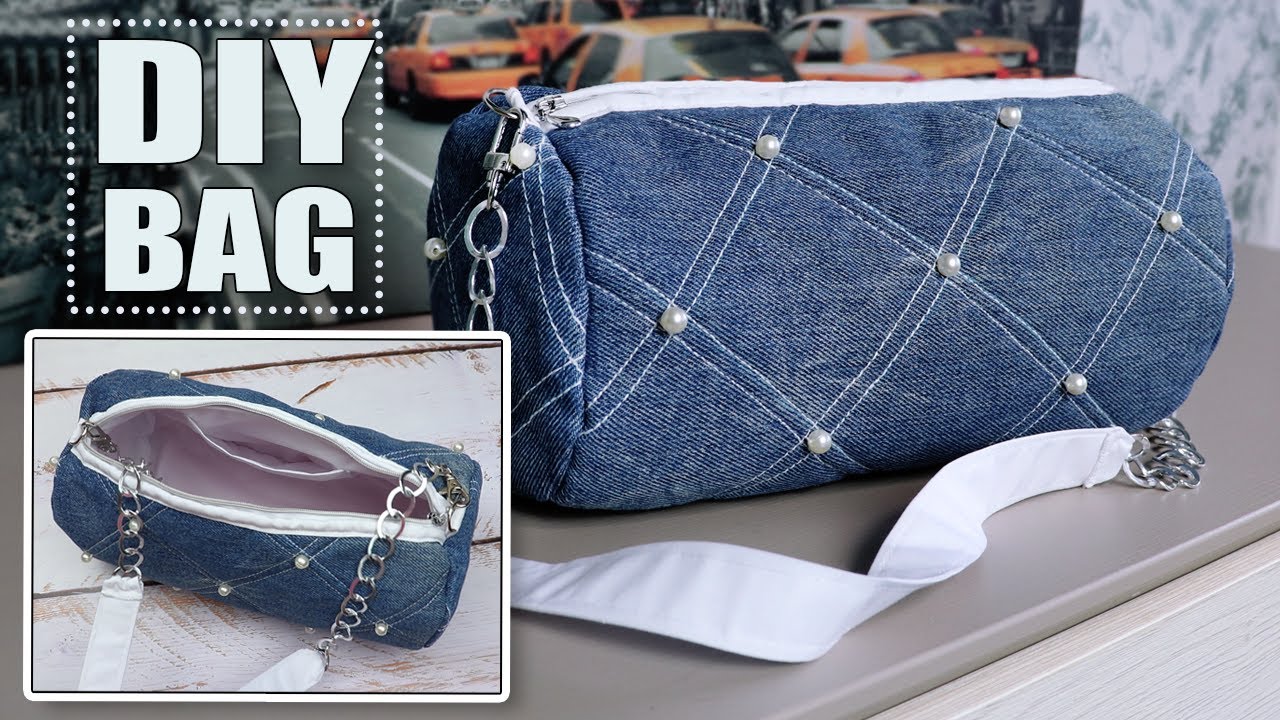 NEVER THROW OUT OLD JEANS 😍 Sew Lovely Purse Bag In a Few Steps | FROM ...