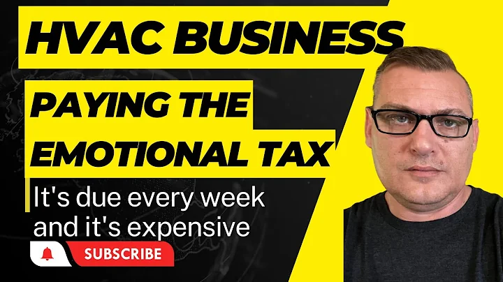 Pay the emotional tax in your HVAC business