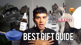 My Holiday Gift Guide + I Got a NEW Cat | Gabriel Zamora | #FromYouTubeToYou #ad