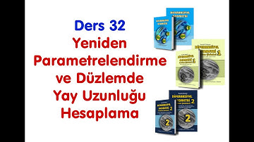 DERS 32 : Yeniden Parametrelendirme ve Düzlemde Yay Uzunluğu Hesaplama