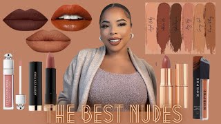 Nude Lip Colors For EVERY Brown Girl #bestnudelipstickforbrownskin #fenty #nudelipstick #lipgloss