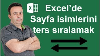 #Excel Excel Sayfa isimlerini soldan sağa düzenlemek- 503.video | Ömer BAĞCI Resimi