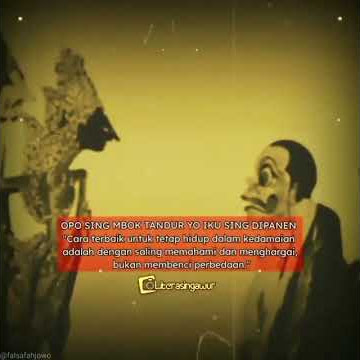 wejangan lurah Bagong