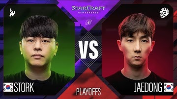 Stork vs. Jaedong // Gamers8 featuring StarCraft // SC:R Legends
