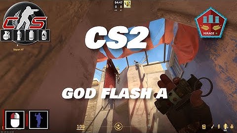 CS2 - Flash Mirage Jungle  to A