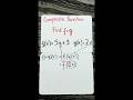 Composite Functions: How to find (𝑓∘𝑔)(𝑥) and (𝑔∘𝑓)(𝑥).